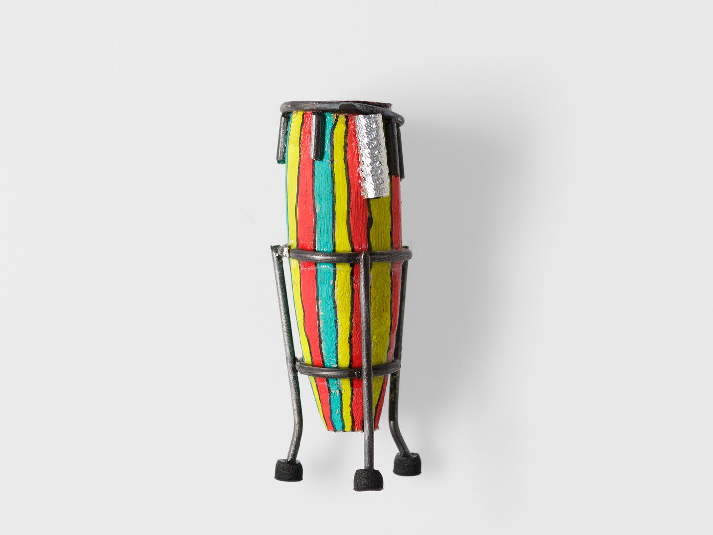 MINI "CONGA HISTÓRICA" (de Madera, Cuero y Metal)